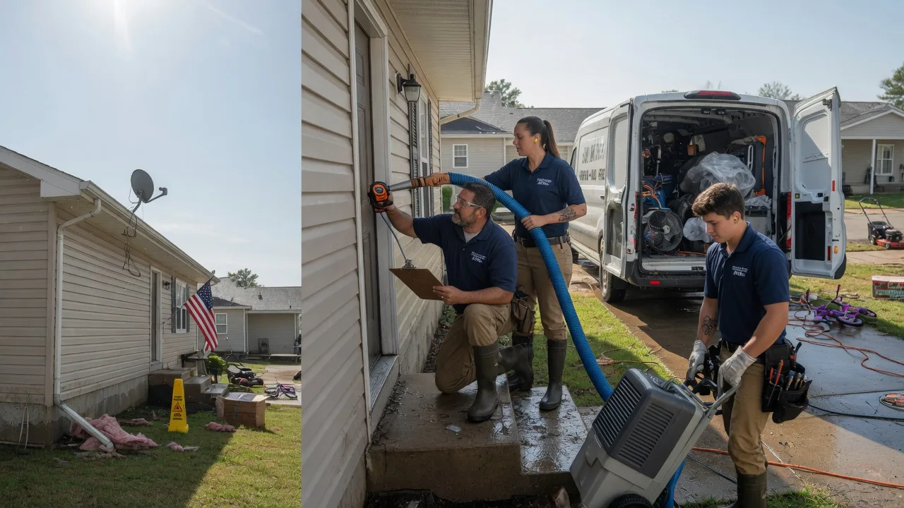 Ceiling Water Damage Restoration in Kirwin, KS near me